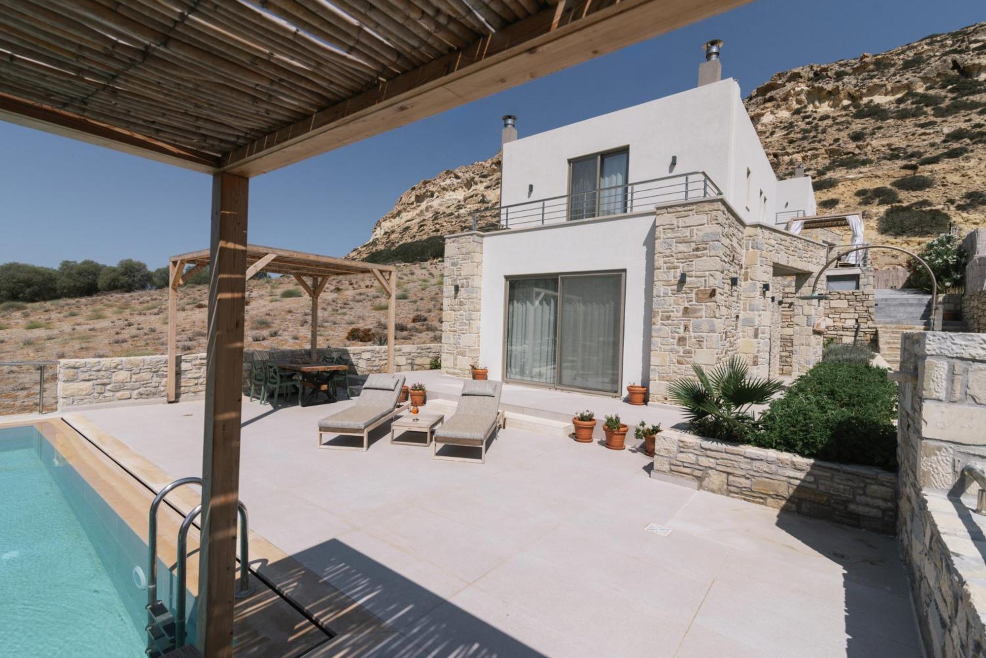 Luxury Villas Ammos In Style Matala Dış mekan fotoğraf
