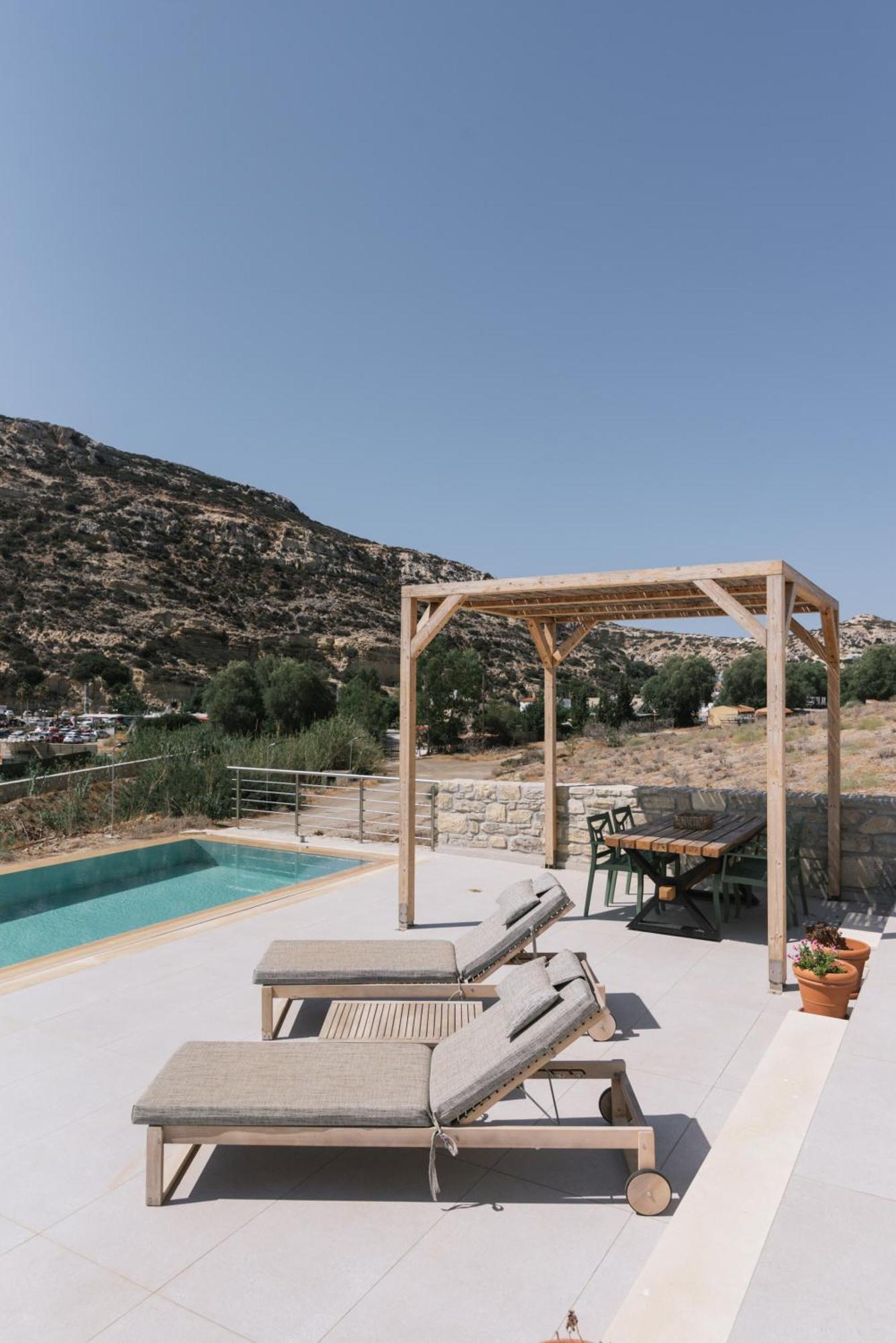 Luxury Villas Ammos In Style Matala Dış mekan fotoğraf